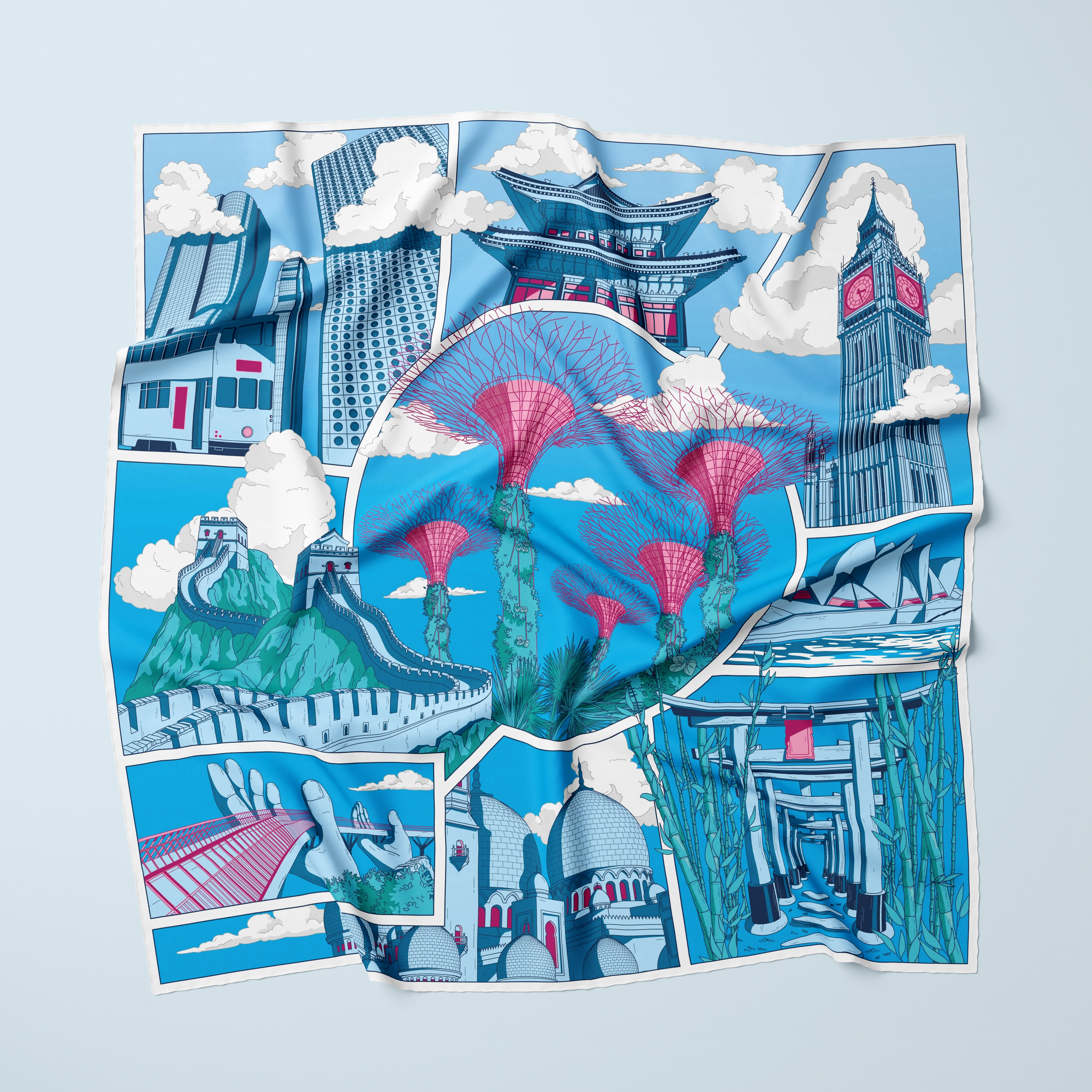 Seviora Pocket Square